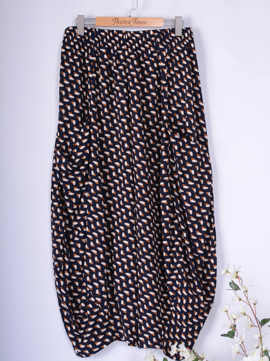 AKH Germany Lagenlook Barrel Balloon Trousers - B262