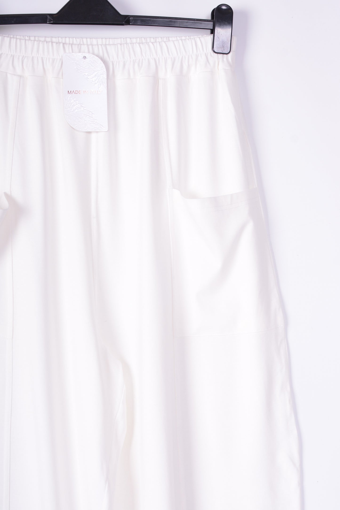 Women's Lagenlook Harem Balloon Pants Cream Wide Leg Pants Size 16/18 - B133