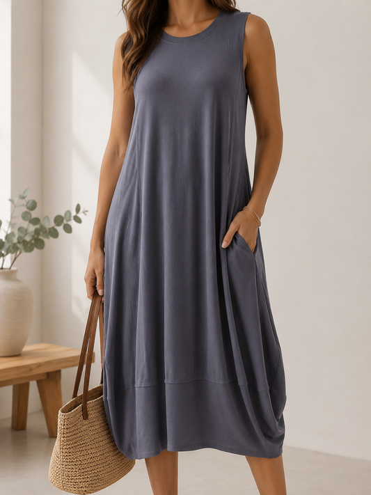 Marla Wynne Grey Dress XL - B330