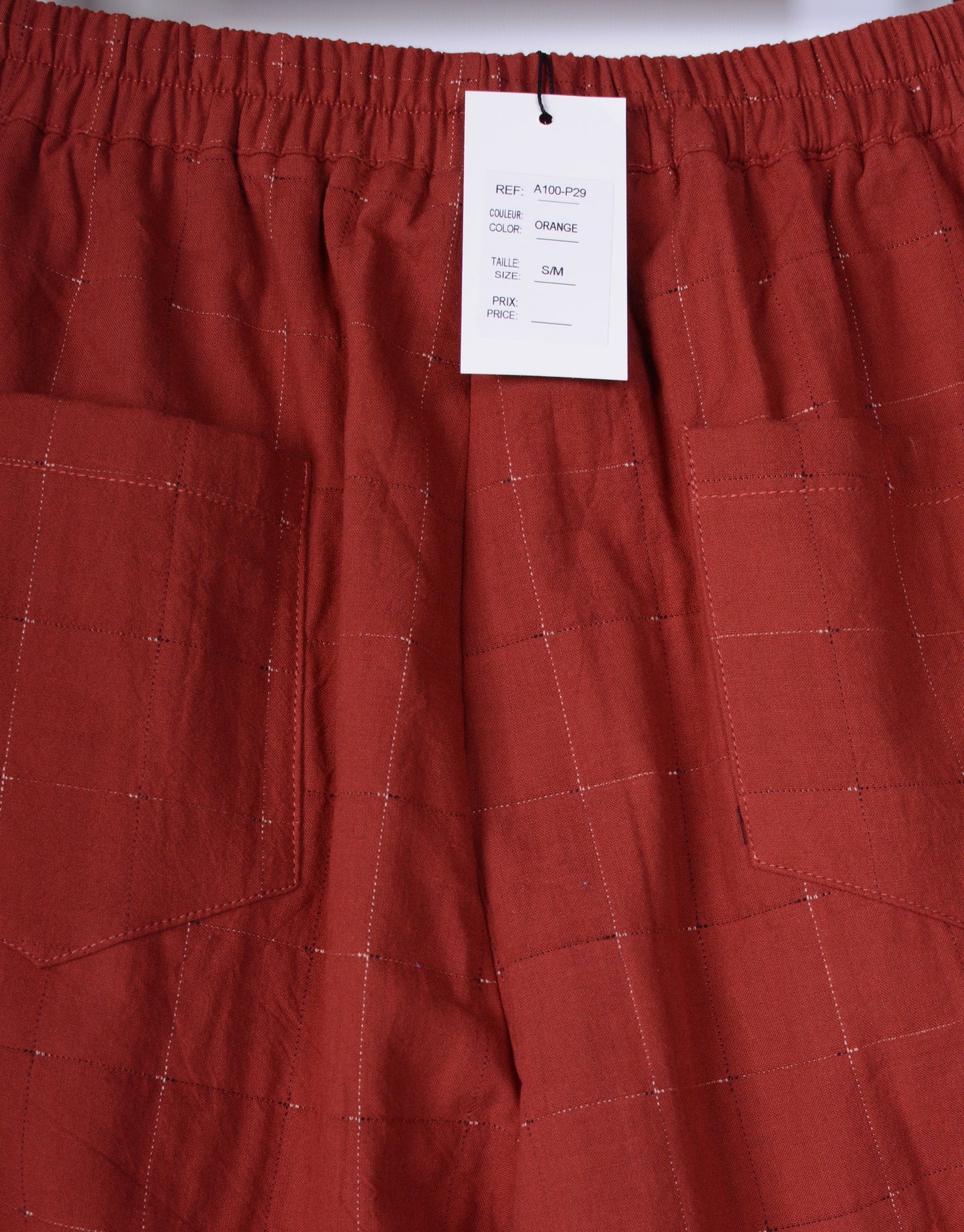 Bella Blue Barrel Leg Trouser Lagenlook Wide Leg S/M - B150
