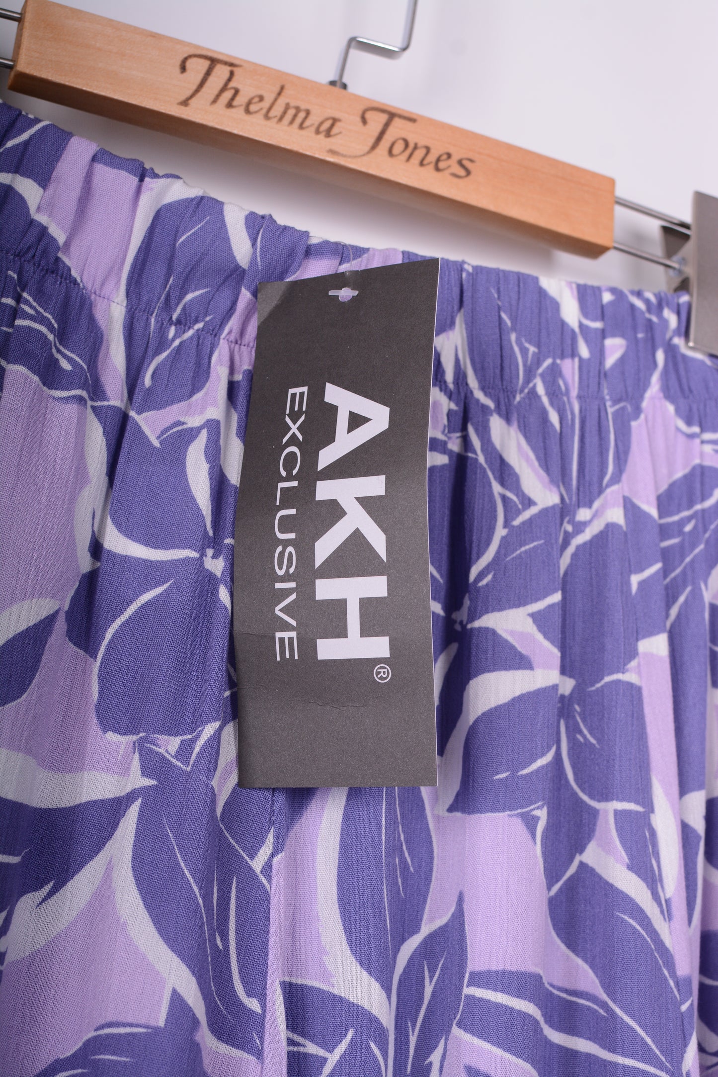 AKH Germany Lagenlook Wide Leg Barrel Trousers - B245