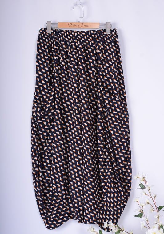 AKH Germany Lagenlook Barrel Balloon Trousers - B262