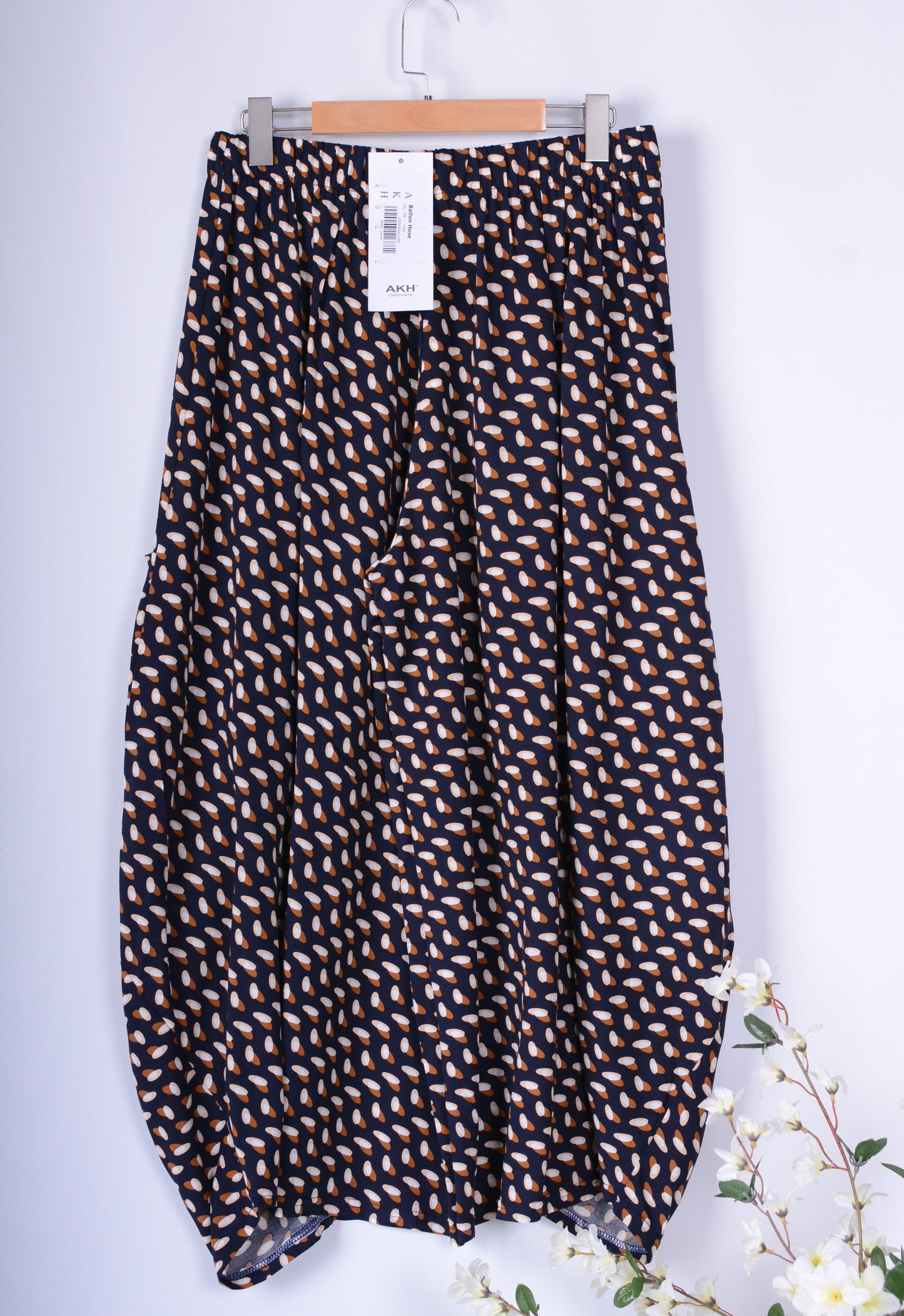 AKH Germany Lagenlook Barrel Balloon Trousers - B262