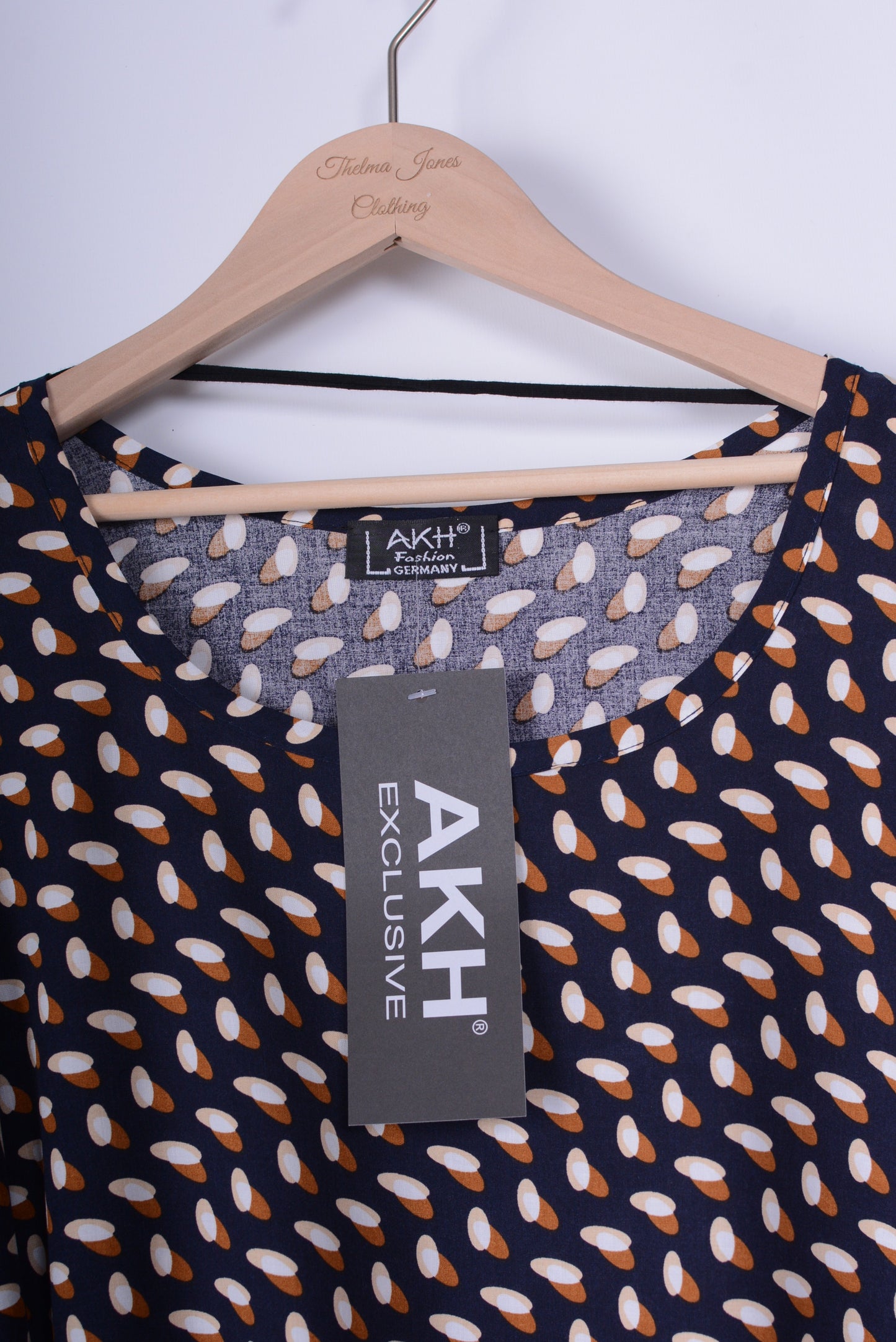 Akh Germany Asymmetric Tunic Top Lagenlook - B251