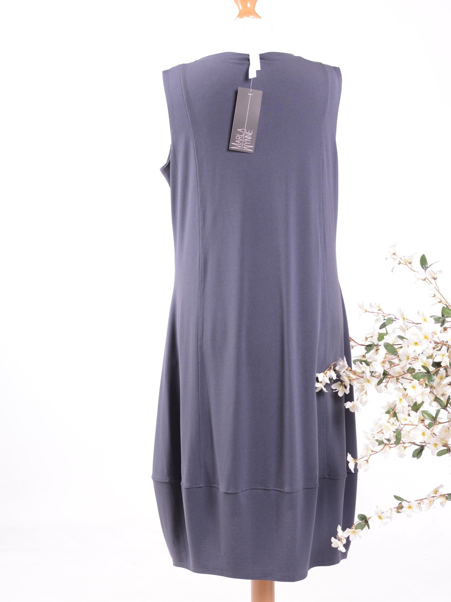 Marla Wynne Grey Dress XL - B330