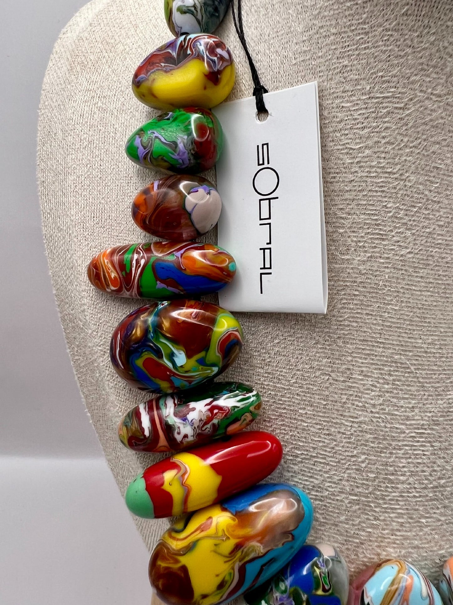 Sobral - "Monica Pollock" Resin Necklace - SB30