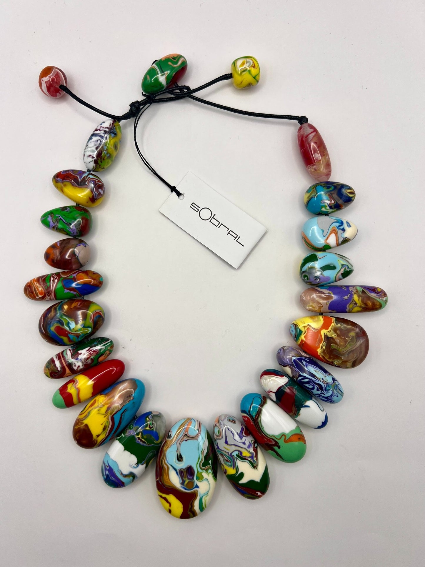 Sobral - "Monica Pollock" Resin Necklace - SB30
