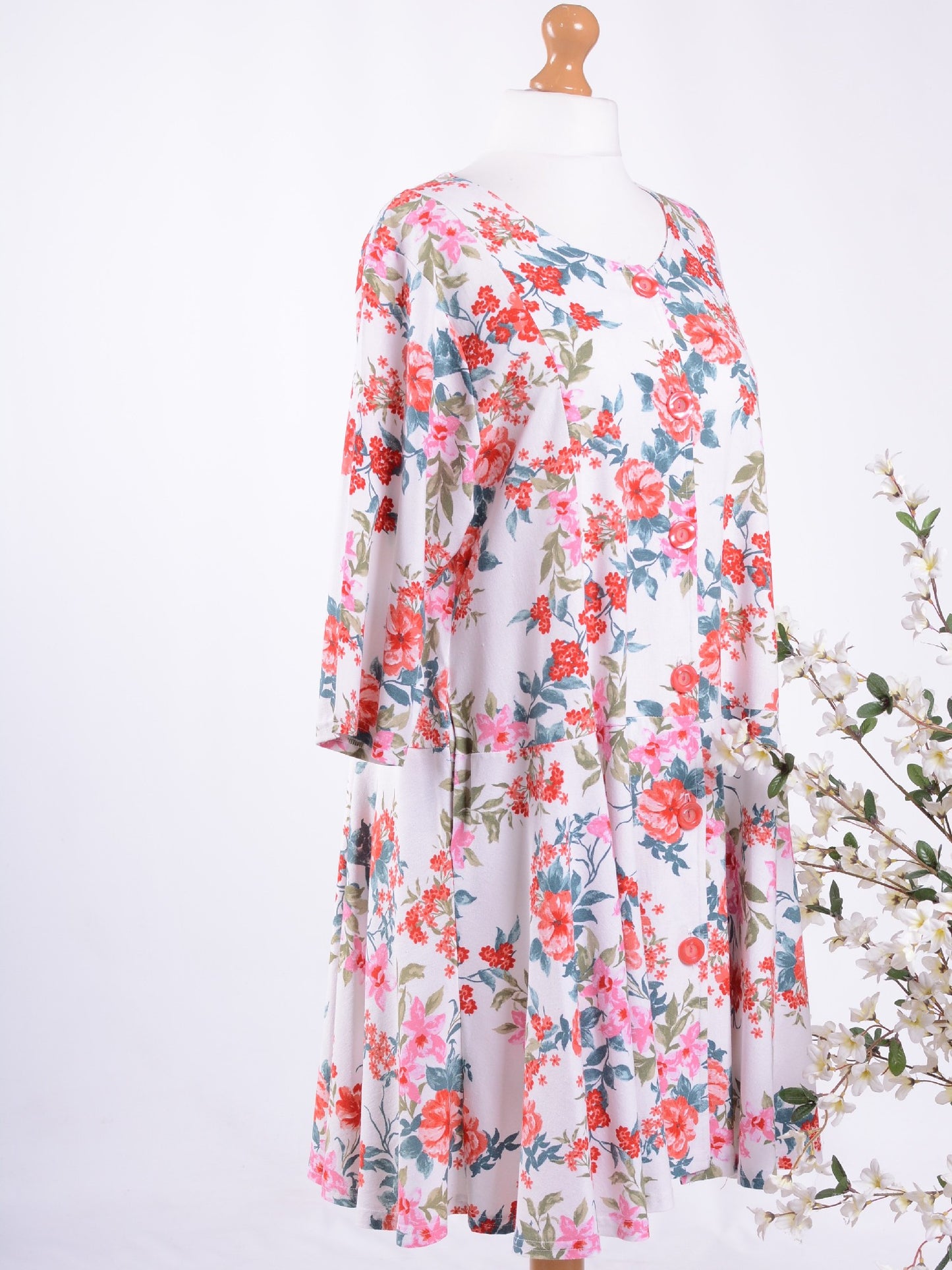 AKH Germany Floral Dress/Jacket L/XL - B291