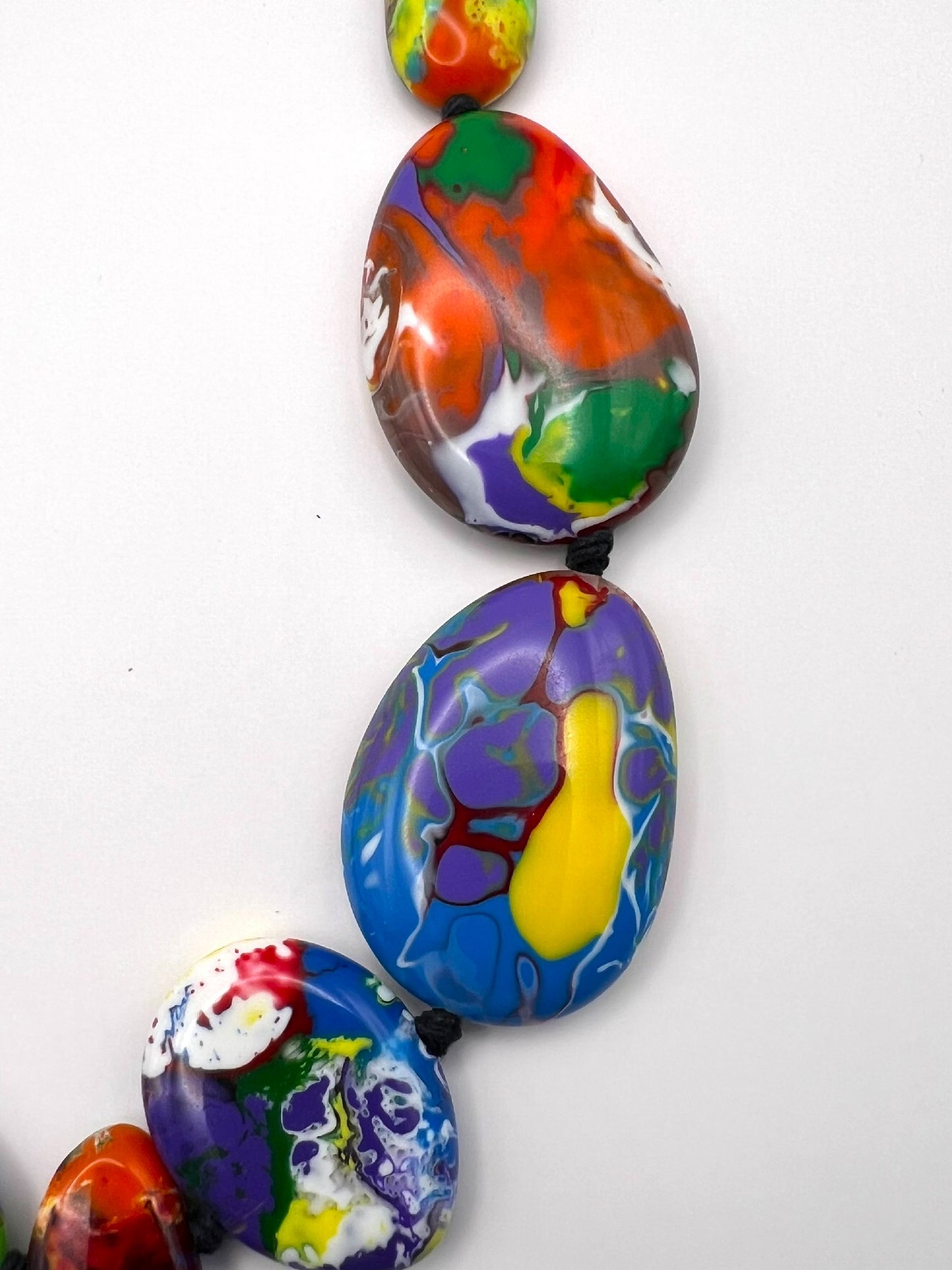 Sobral - "Lisi Pollock" Resin Necklace - SB12
