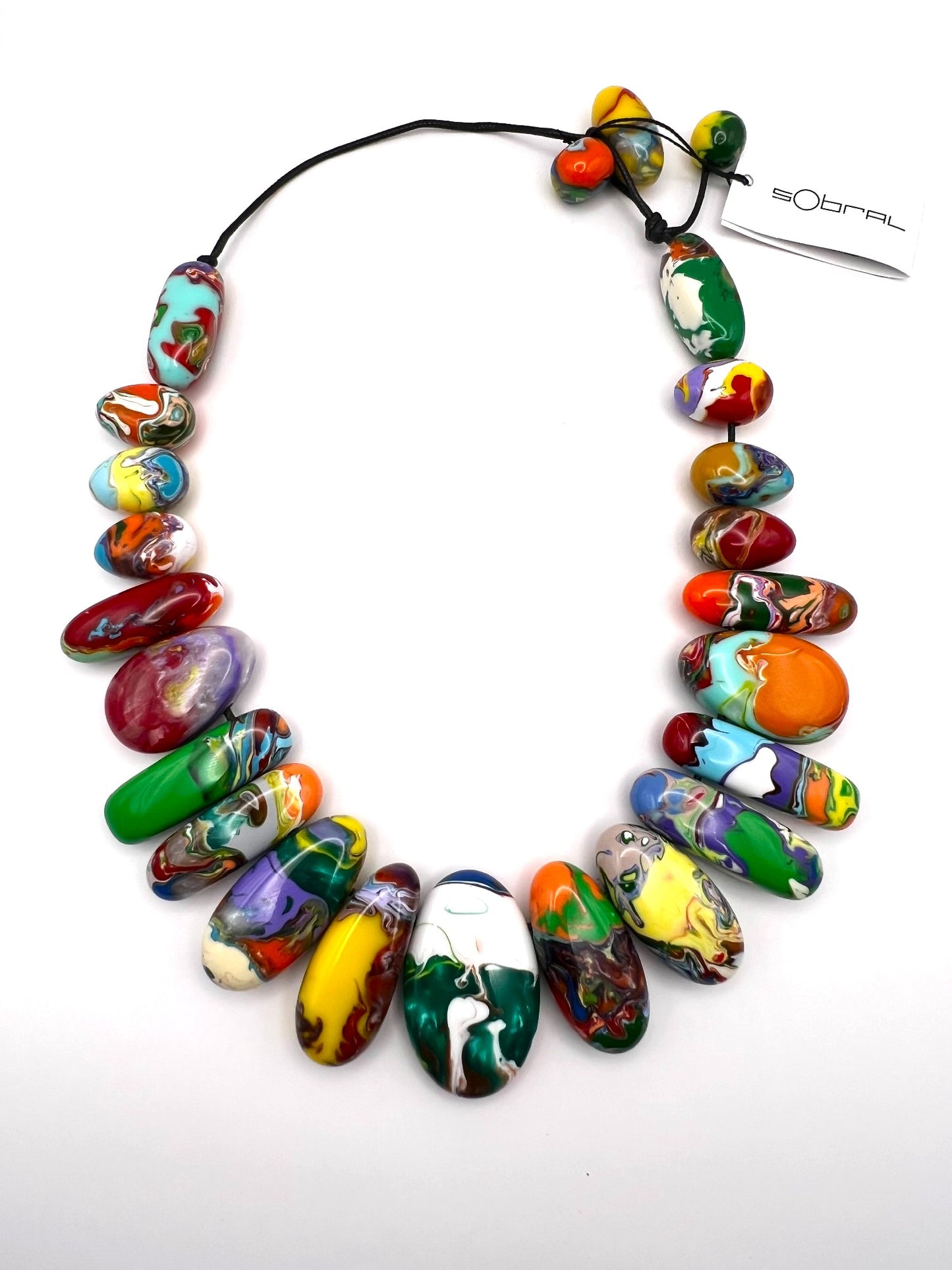 Sobral - "Monica Pollock" Resin Necklace - SB13