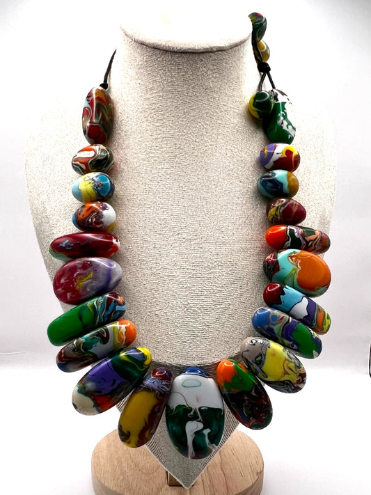 Sobral - "Monica Pollock" Resin Necklace - SB13