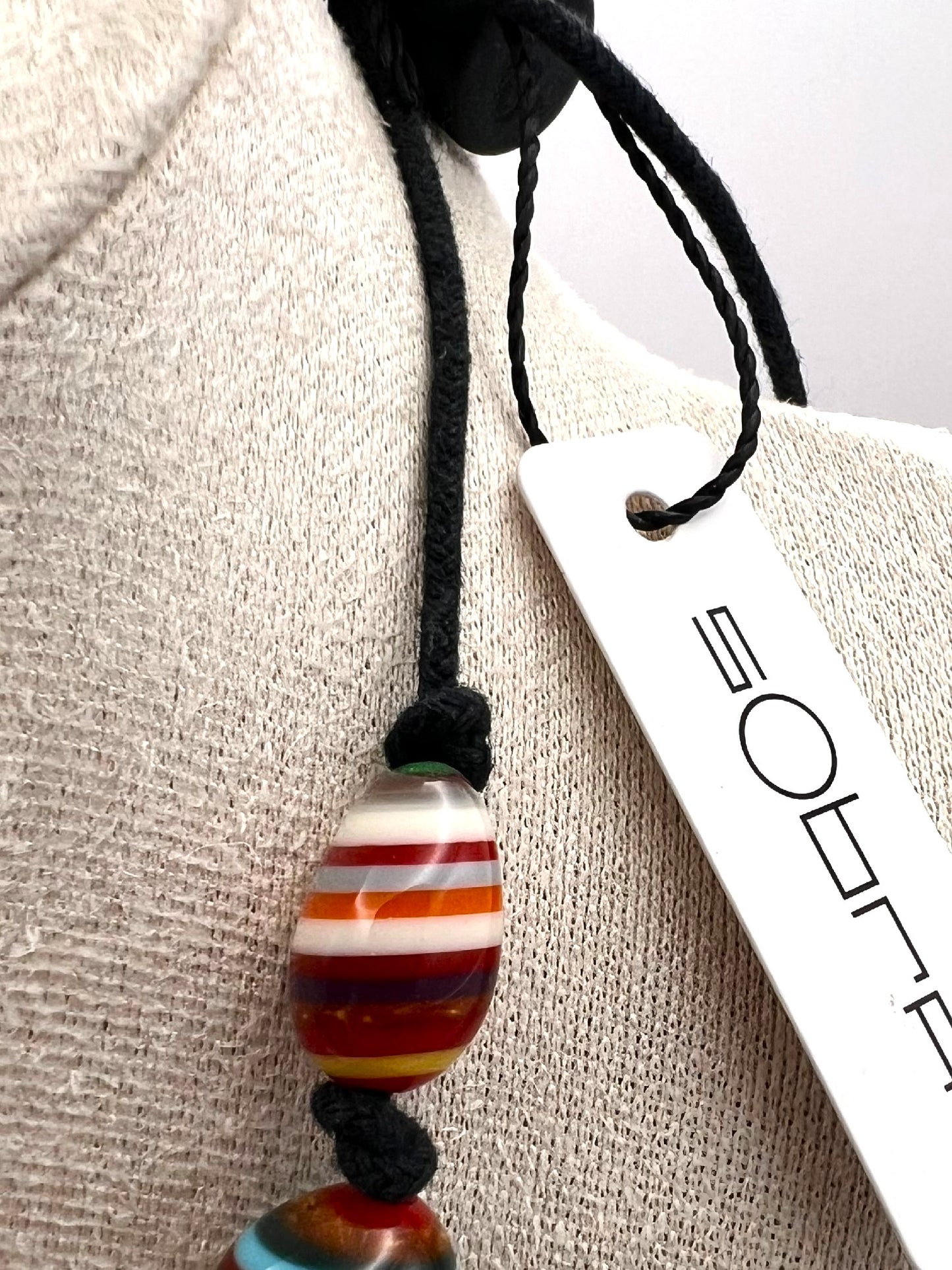 Sobral - Pop Art "Newanderthal" Resin Necklace - SB10