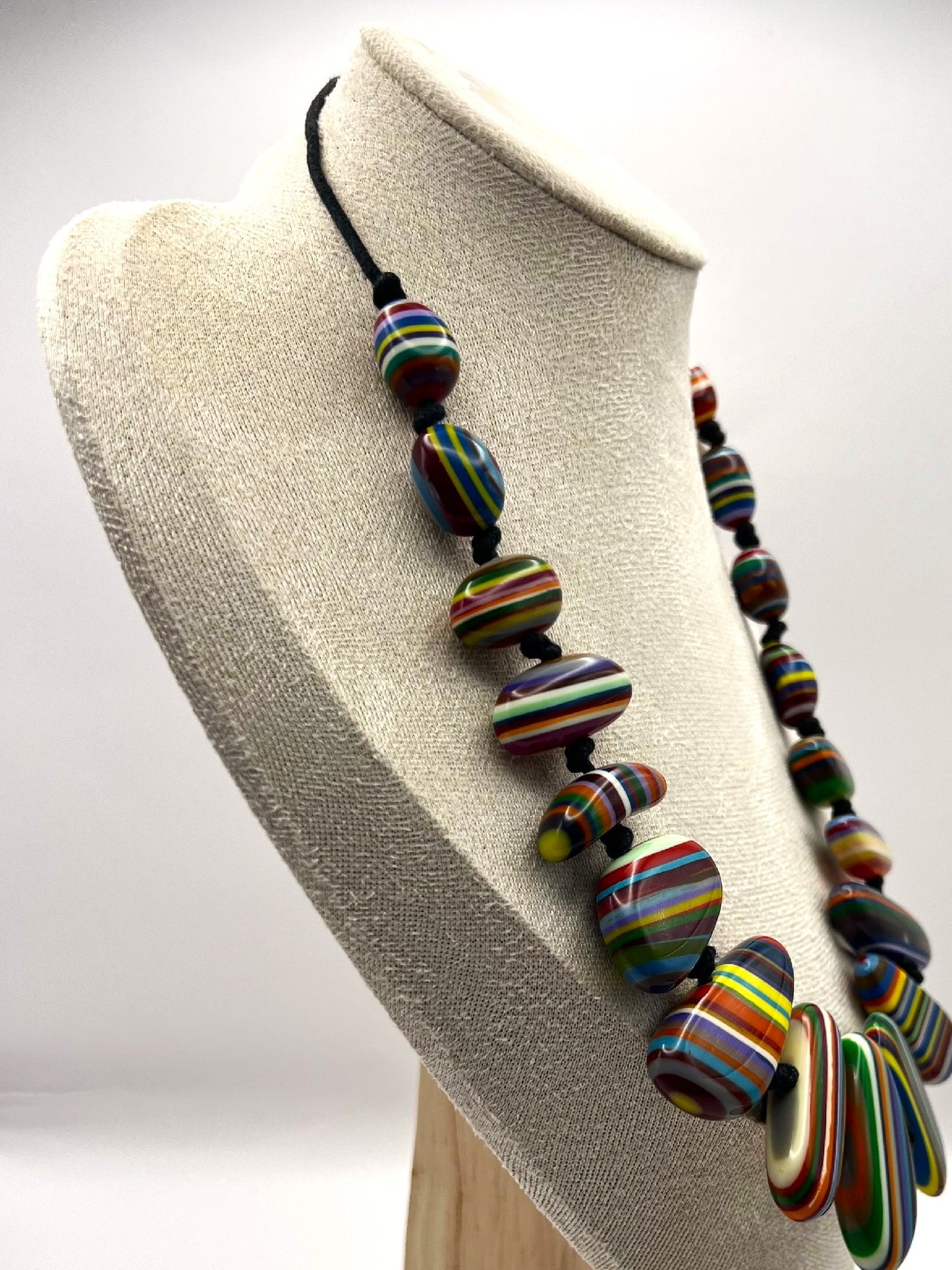 Sobral - Pop Art "Newanderthal" Resin Necklace - SB10