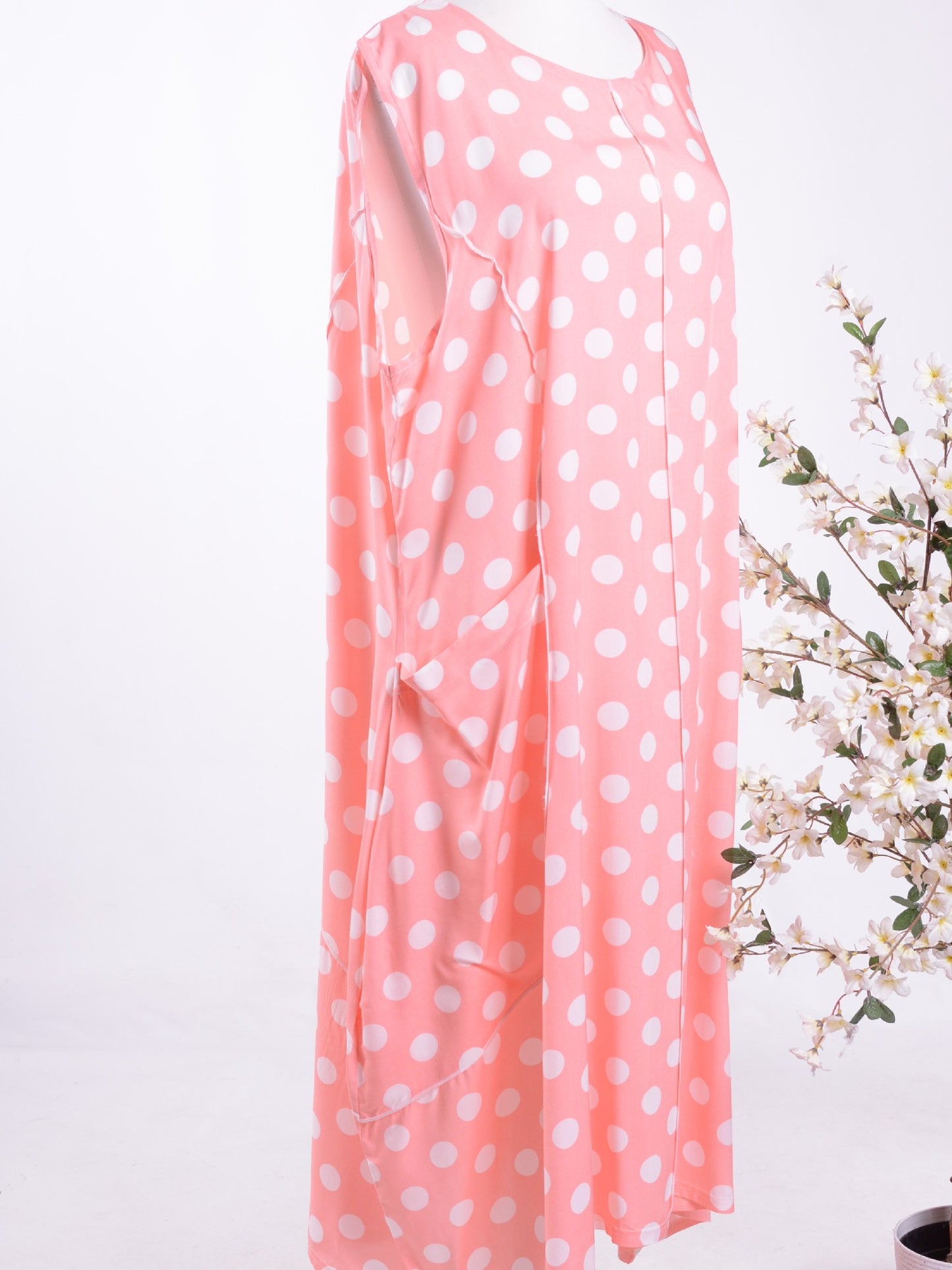 AKH Coral Spot dress - B297
