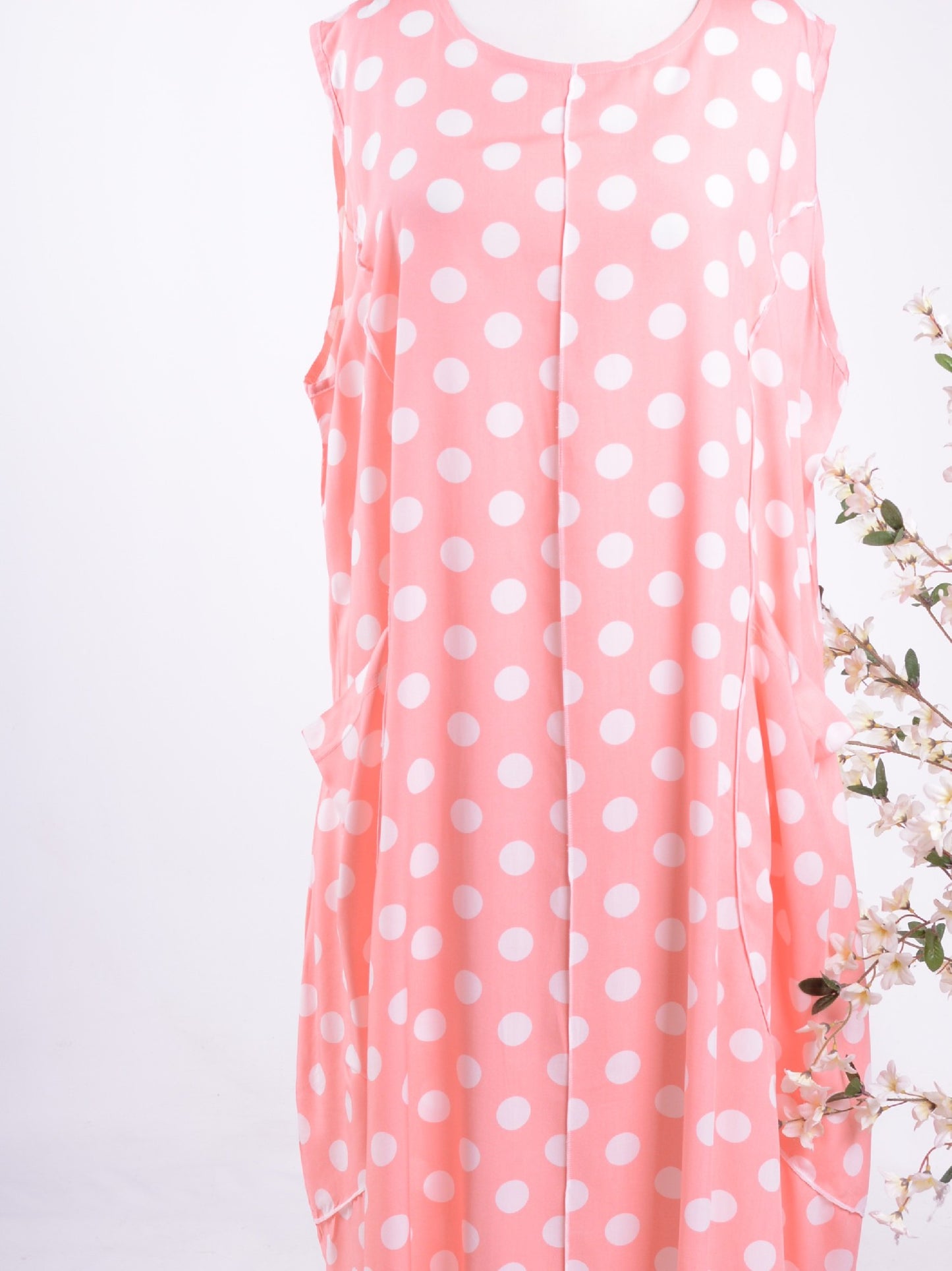 AKH Coral Spot dress - B297