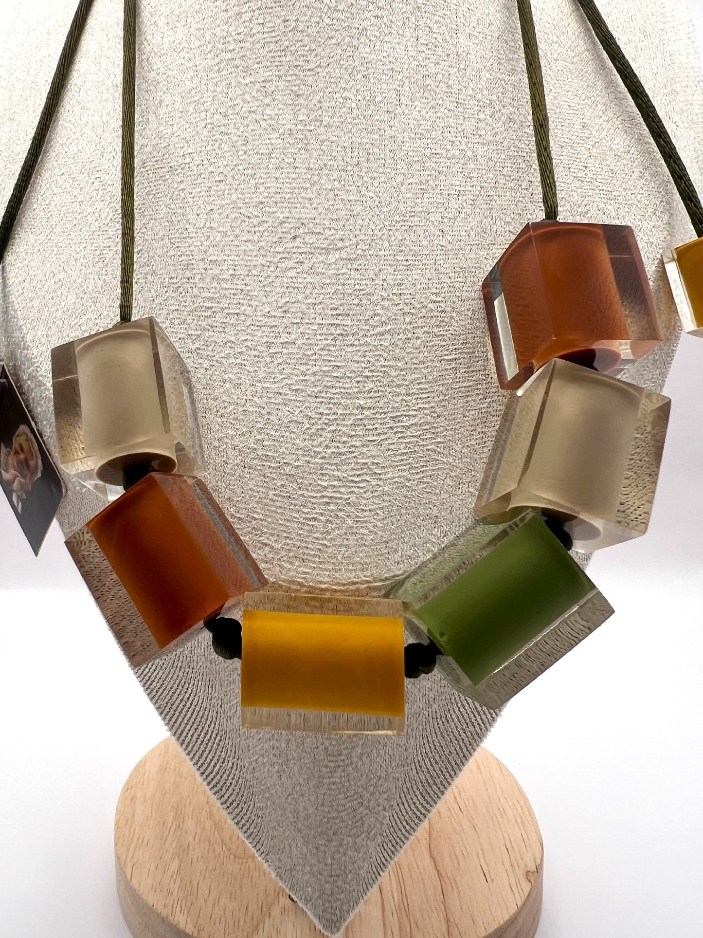 Zsiska -  Browns Resin Necklace - ZS14